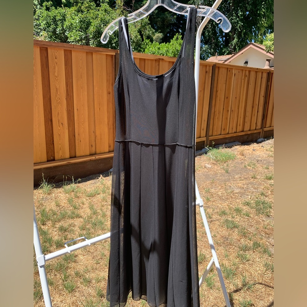 Bebe Cocktail Layered Black Dress